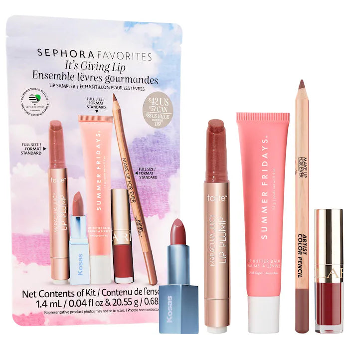 "Sephora lip set, lip care, lip value set, lip color kit, best lip products, Sephora lip collection"