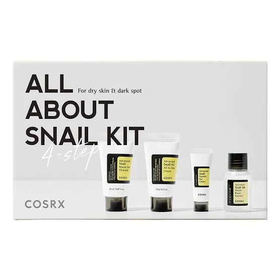 Cosrx - All About Snail Kit 4-Step for rejuvenating skin and hydration