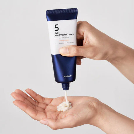 "Numbuzin Multi-Vitamin Cream, vitamin cream, nourishing skincare, daily moisturizer, revitalizing cream, K-beauty"