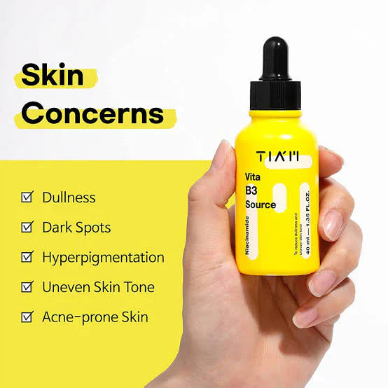 "Tiam Vitamin B3, brightening serum, even skin tone, dark spot serum, radiant skin, Niacinamide serum"