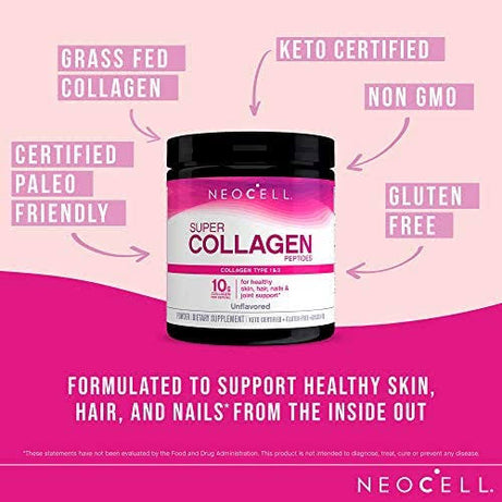 Neocell Super Collagen Peptides Unflavored (200g)