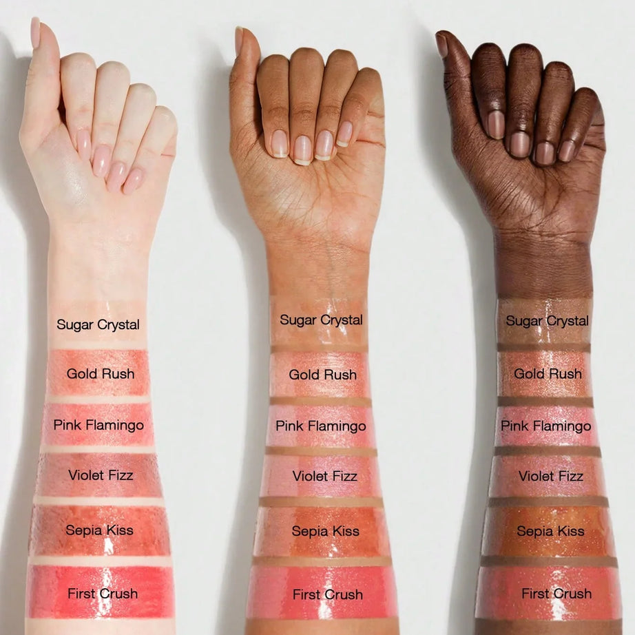 "Sheglam lip plumper, shimmer lip gloss, plumping gloss, shiny lip gloss, lip care, perfect pout"