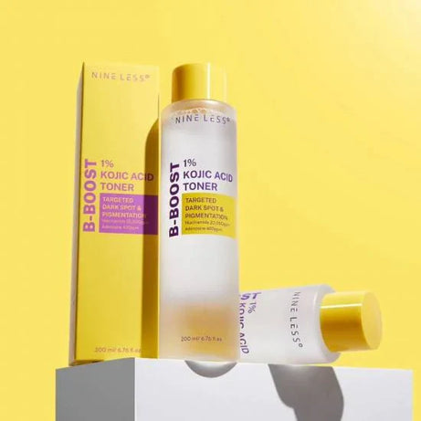Nine Less B-Boost 1% Kojic Acid Toner for glowing skin