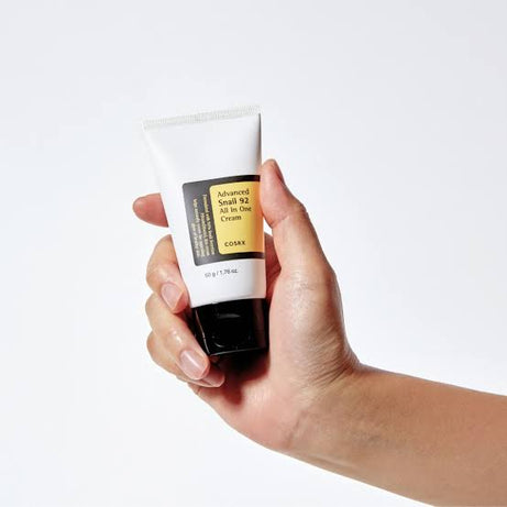 Cosrx Advanced Snail 92 All-in-one Cream Tube 50g for radiant skin