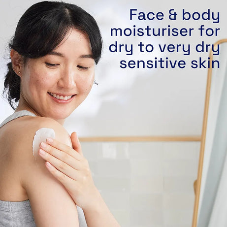 "Cetaphil Moisturizing Cream, dry sensitive skin, face and body moisturizer, hydrating cream, skincare, gentle cream"