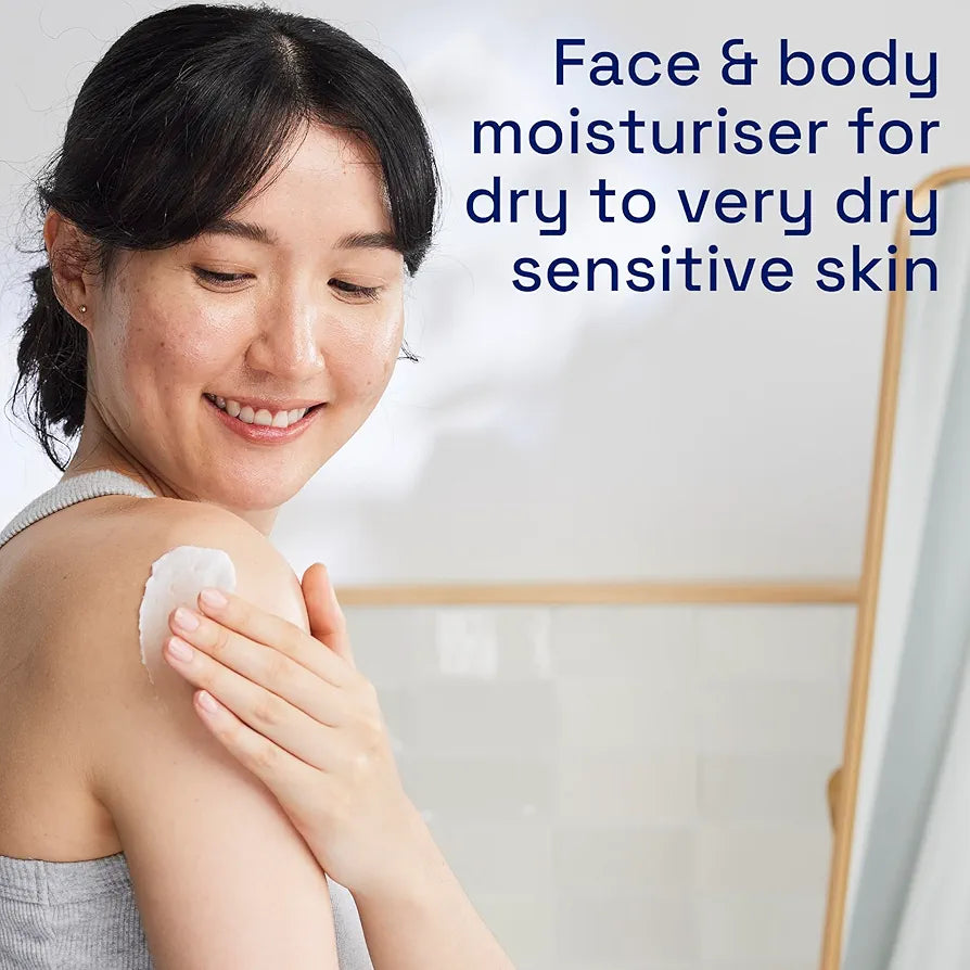 "Cetaphil Moisturizing Cream, dry sensitive skin, face and body moisturizer, hydrating cream, skincare, gentle cream"