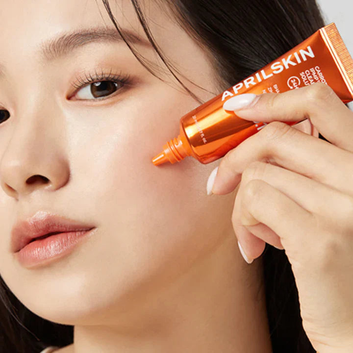 "April Skin Carrotene, IPMP, Acne Solution, Skin Clearing Solution, Korean skincare, acne treatment"