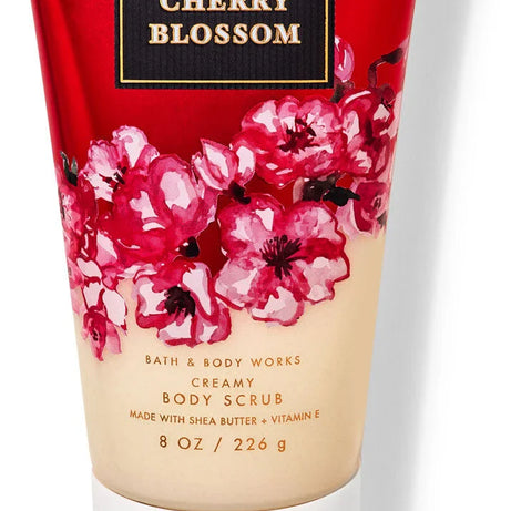 Bath & Body Works Japanese Cherry Blossom Body Cream (226g) for fragrant skin