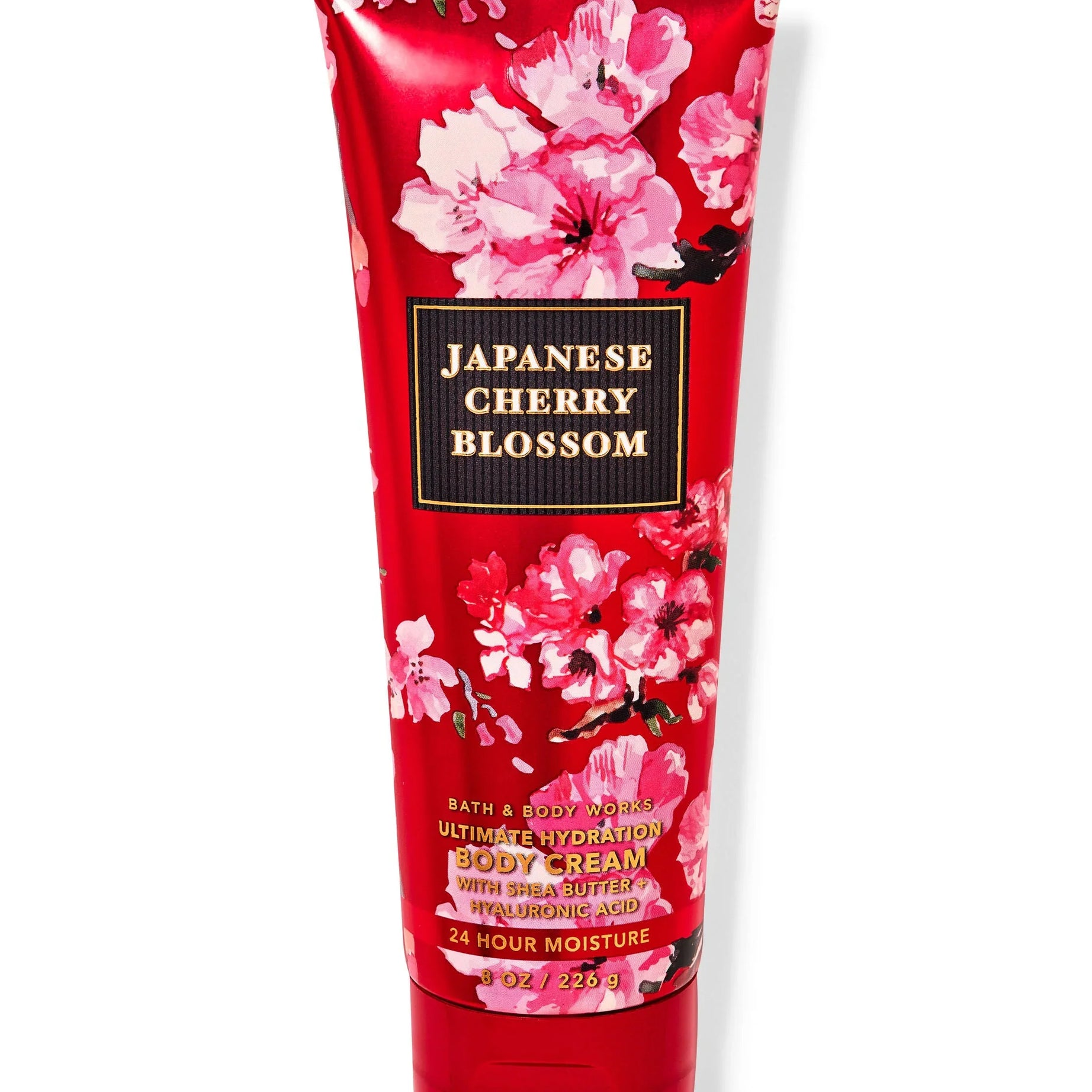 Bath & Body Works Japanese Cherry Blossom Body Cream (226g) for fragrant skin
