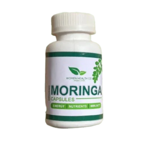 Women Health.Co Moringa Capsules – 60 Capsules for Energy and Wellness