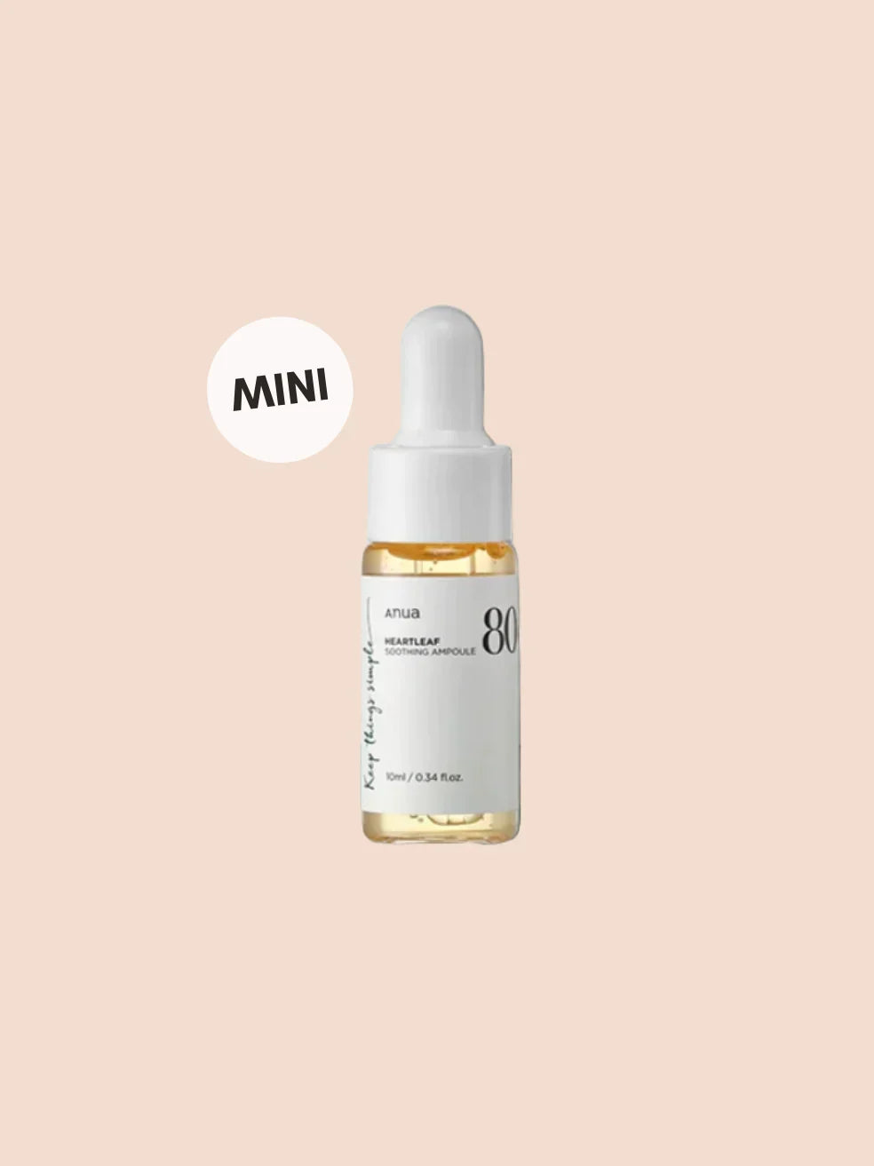 Anua Heartleaf 80% Soothing Ampoule 10ml