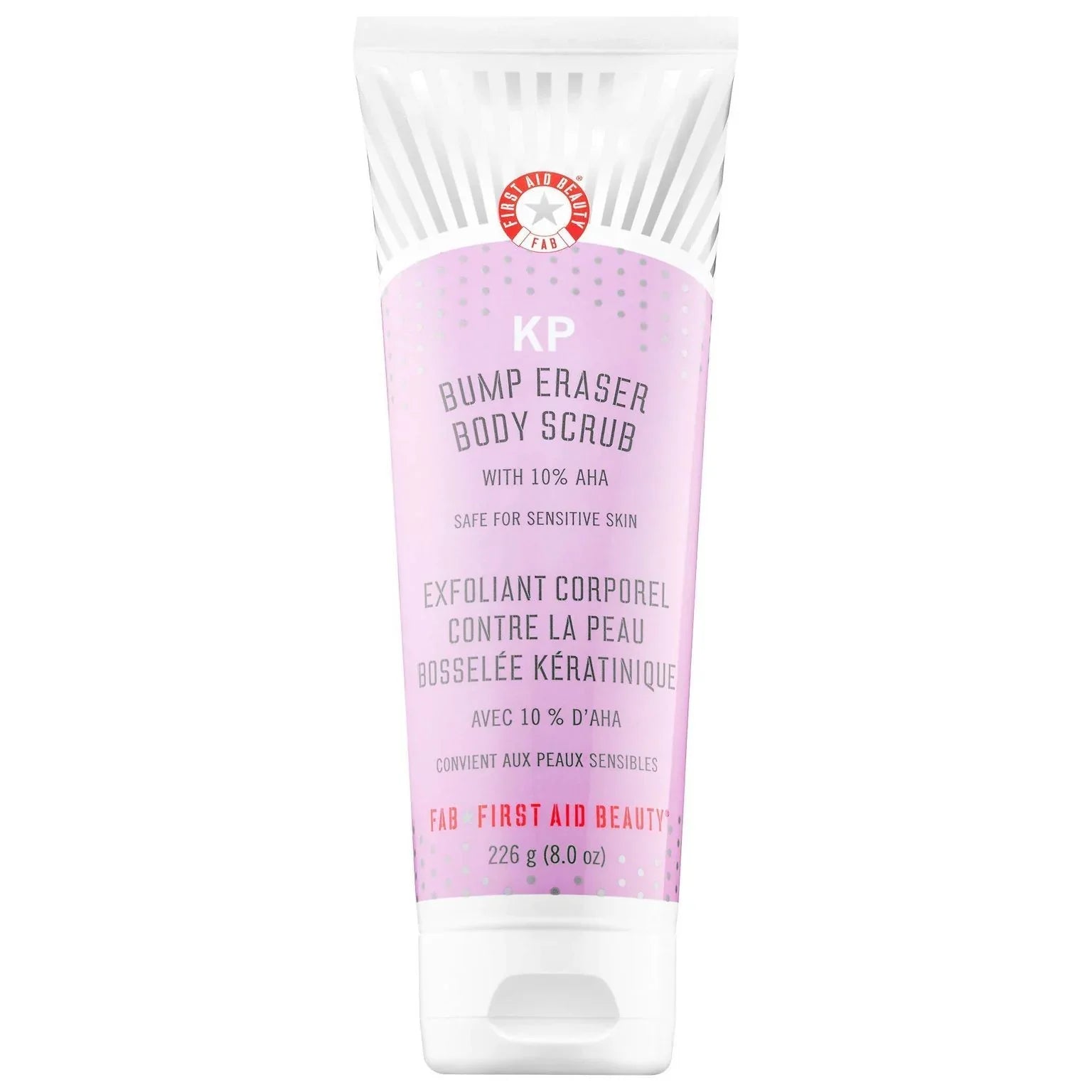 First Aid Beauty KP Bump Eraser Body Scrub with 10% AHA 56g