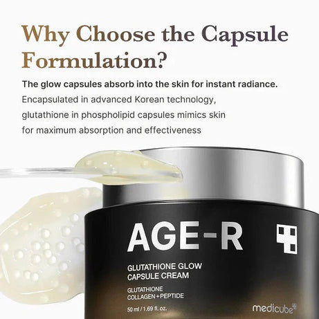 Medicube Age-R Glutathione Glow Serum for brightening skin
