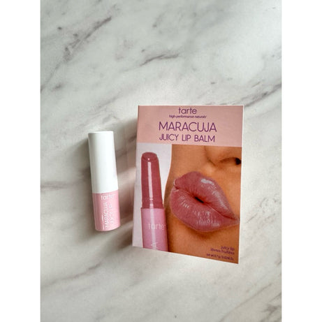 Tarte Maracuja Juicy Lip Balm in Rose for hydrated lips