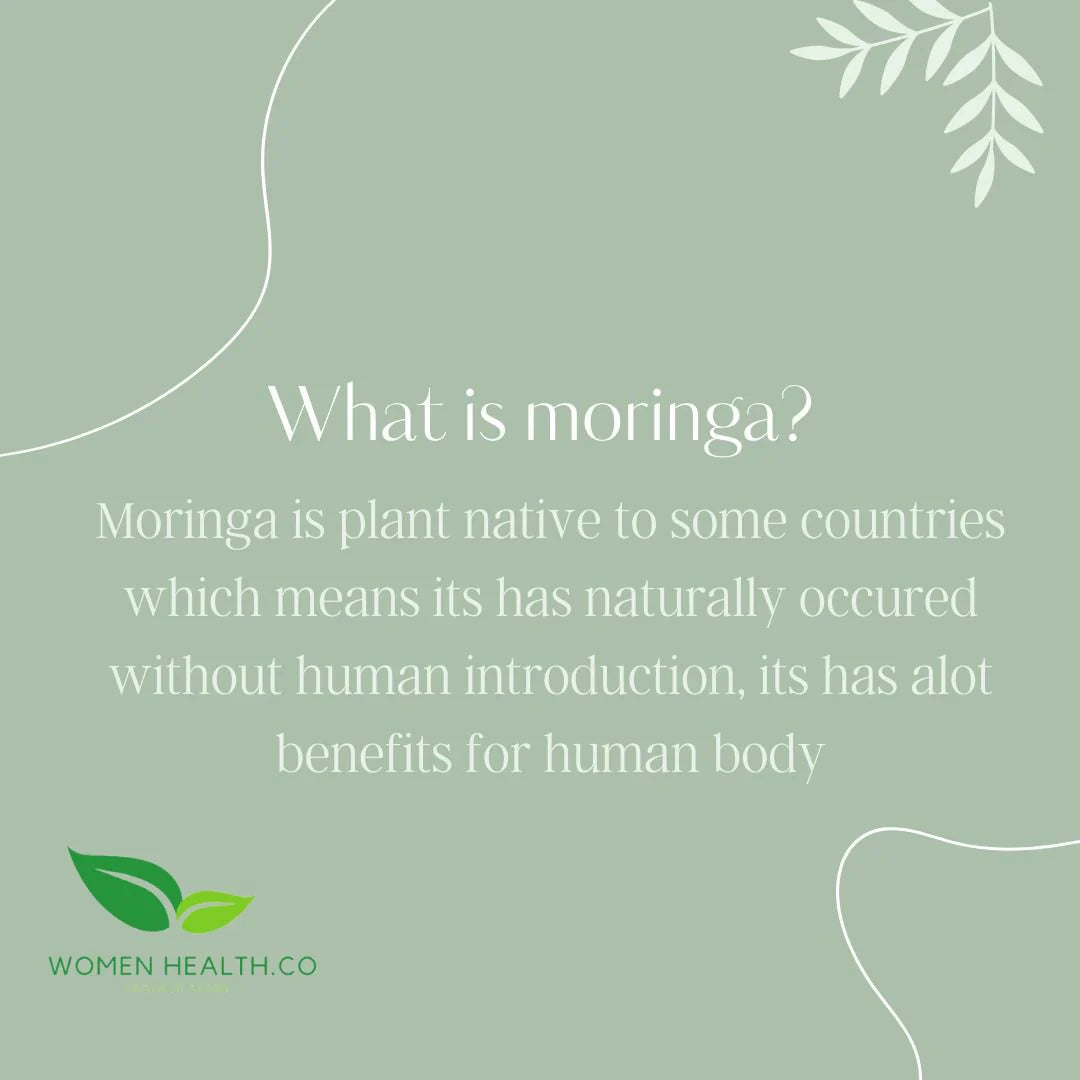 Women Health.Co Moringa Capsules 60 Capsules