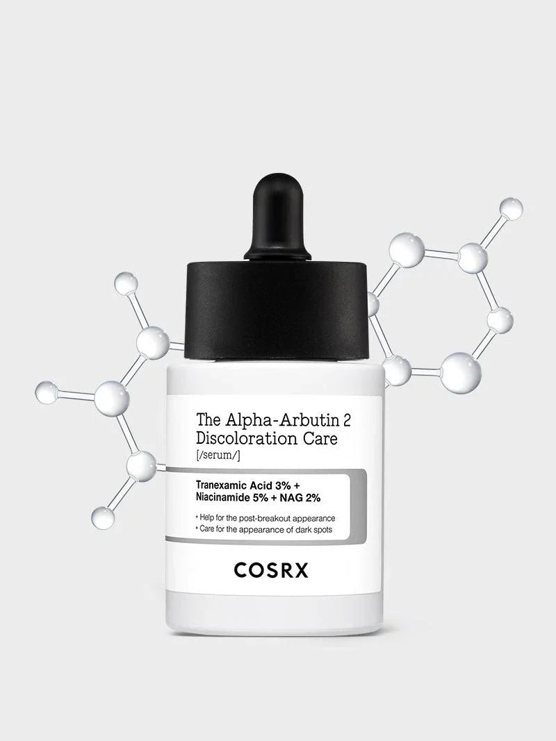 The Alpha-Arbutin 2% Discoloration Care Serum for brighter skin