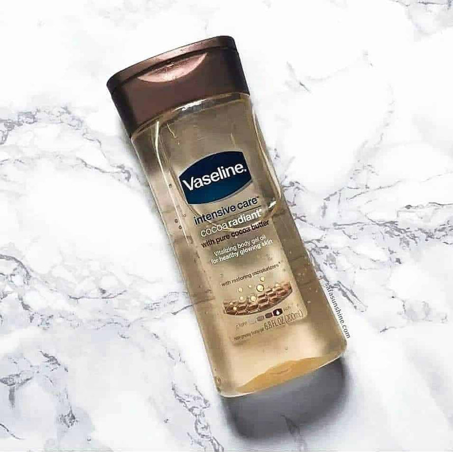 Vaseline Intensive Care Cocoa Radiant Body Oil for Soft Skin