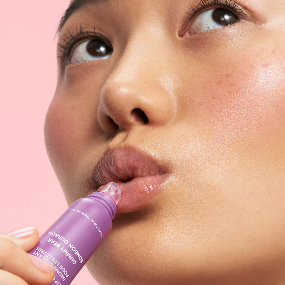 Laneige Lip Glowy Balm Gummy Bear for moisturizing and softening lips