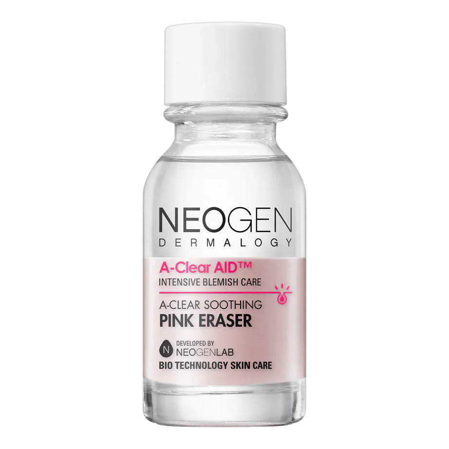 Neogen Dermalogy A-Clear Aid Soothing Pink Eraser for acne relief