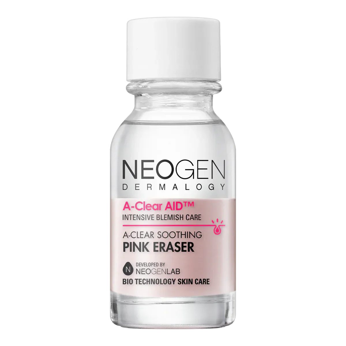 Neogen Dermalogy A-Clear Aid Soothing Pink Eraser for acne relief