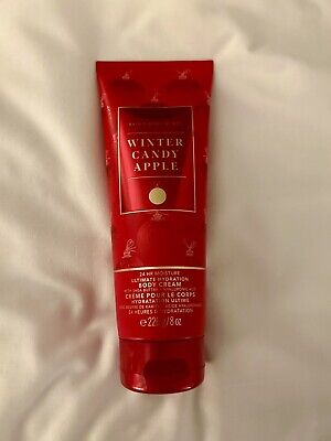 Bath & Body Works Winter Candy Apple Body Cream (226g) for festive skin