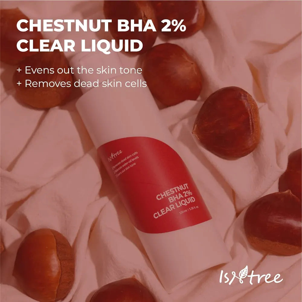 Isntree Chestnut BHA 2% Clear Liquid Toner for Clear Skin