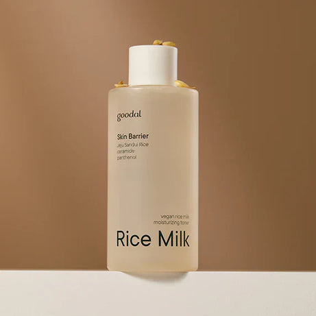 "Goodal Vegan Rice Milk, moisturizing toner, rice milk toner, hydrating toner, skincare, Korean toner, vegan skincare"