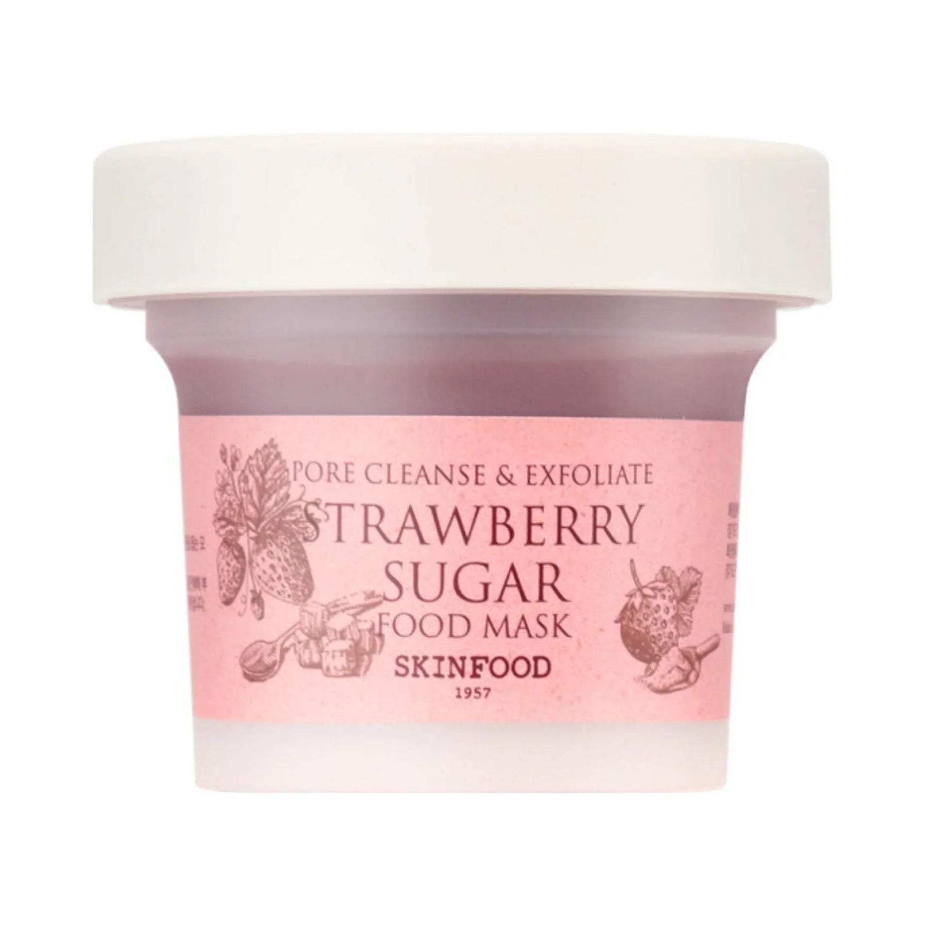 Skinfood Strawberry Sugar Food Mask for Soft Skin