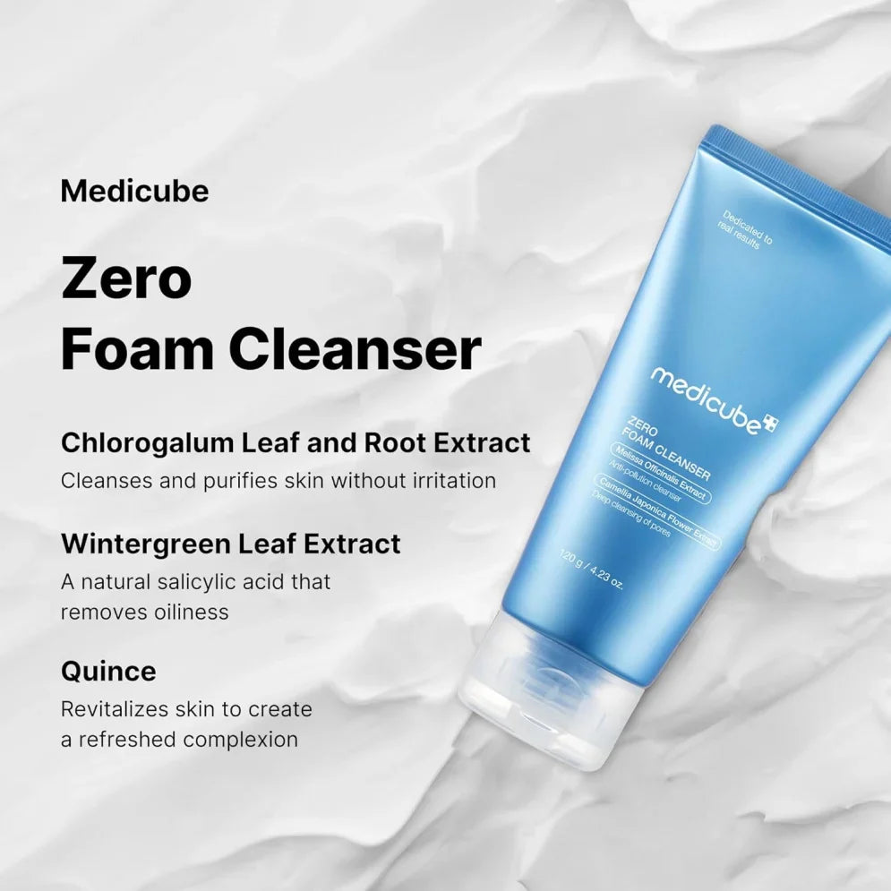 Medicube Zero Foam Cleanser for Deep & Gentle Cleansing