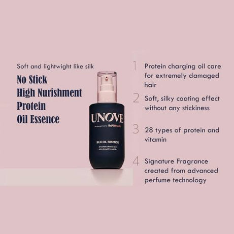 Unove Silk Oil Essence for Silky Hair