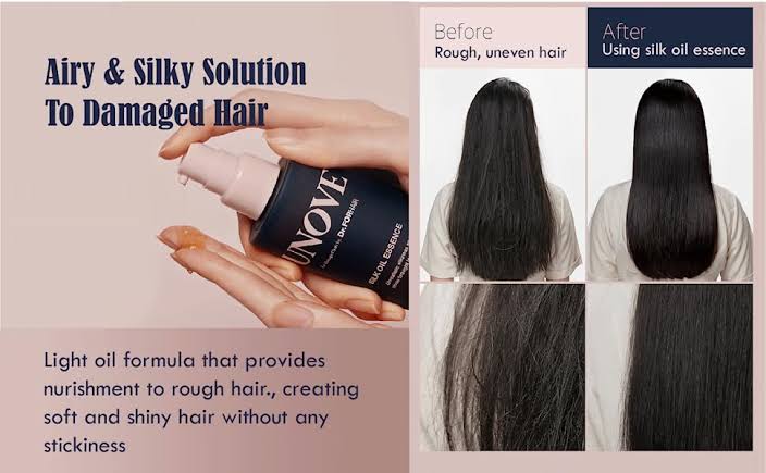 Unove Silk Oil Essence for Silky Hair
