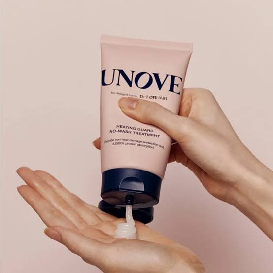 Unove Heating Guard No-Wash Treatment 147ml for Hair Protection