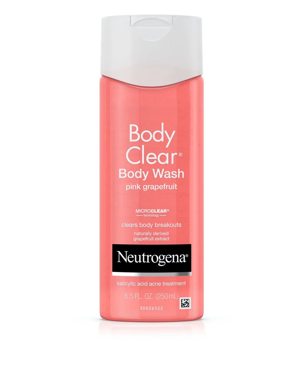 Pink Grapefruit Salicylic Acid Acne Treatment Body Wash for Clear Skin