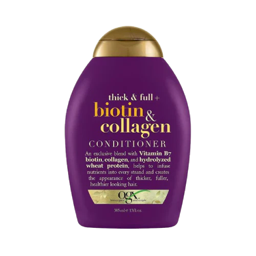 OGX Biotin & Collagen Conditioner 385ml for thicker hair