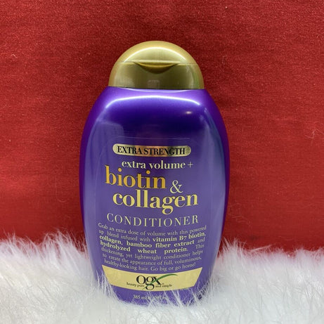 OGX Biotin & Collagen Conditioner 385ml for thicker hair