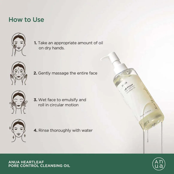 Anua Heartleaf Pore Control Cleansing Oil Mini 20ml
