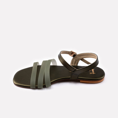 ballet flats, black sandals, Flats