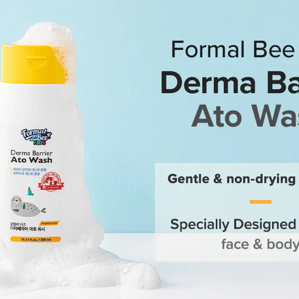 Formal Bee Kids Derma Barrier Ato Wash 300ml
