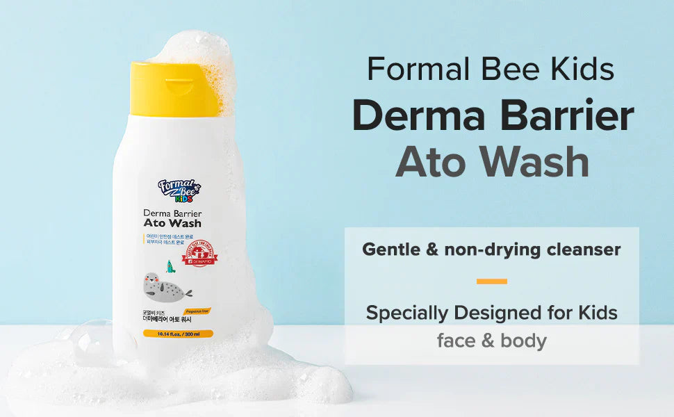 Formal Bee Kids Derma Barrier Ato Wash 300ml