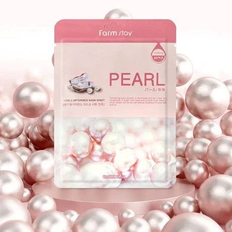 Farm Stay Visible Difference Face Mask Sheet - Pearl