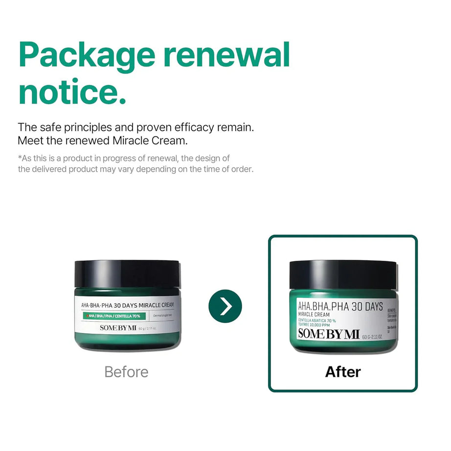 Some by mi AHA, BHA, PHA 30 Days Miracle Cream 60g