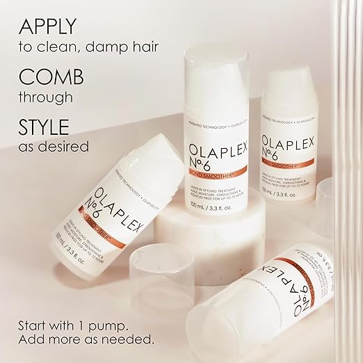 Olaplex No.6 Bond Smoother Styling Creme for smooth hair