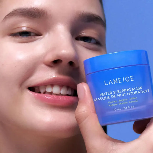 Laneige Water Sleeping Mask Ex for overnight hydration and glowing skin