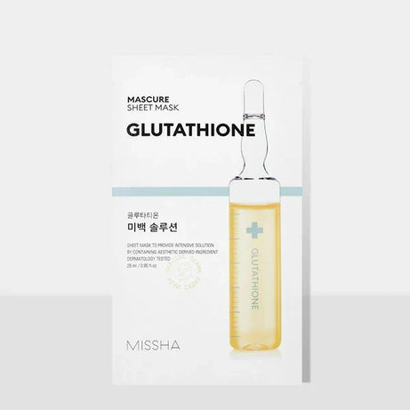 MISSHA Mascure Whitening Sheet Mask (Glutathione)