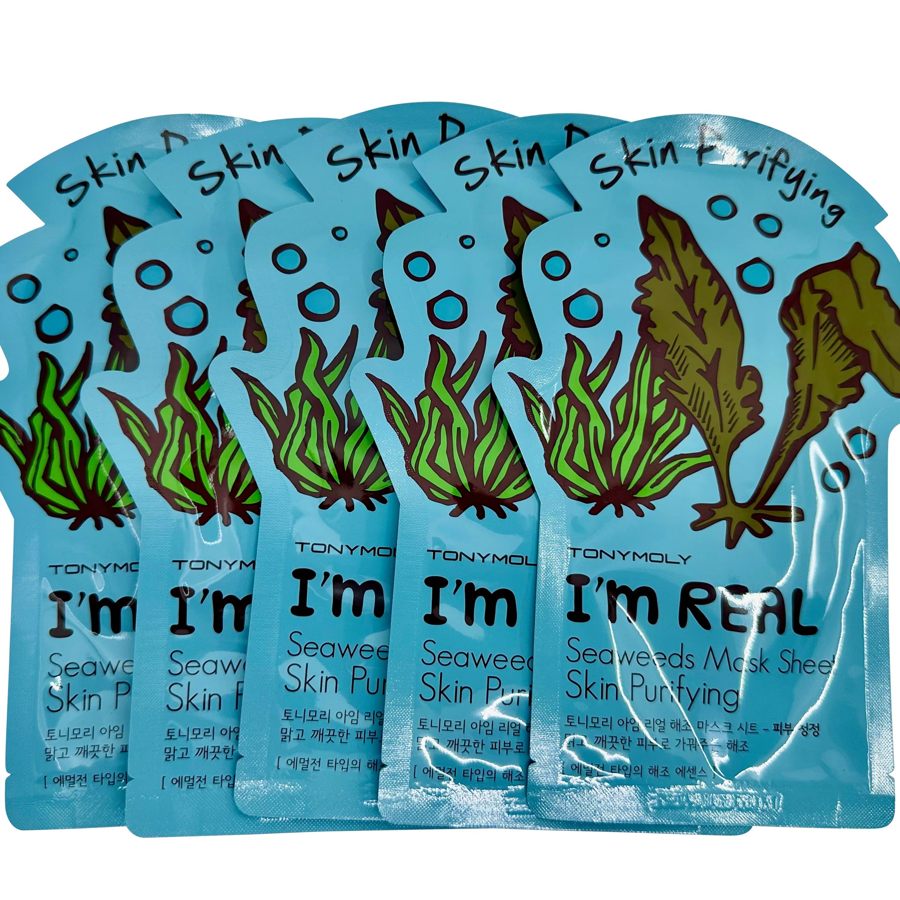 TONYMOLY I'm Seaweed Sheet Mask for hydration and soothing