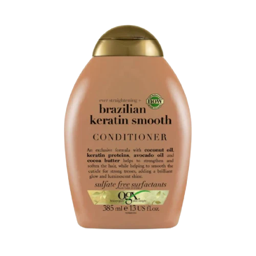 OGX Ever Straightening Keratin Conditioner for frizz control