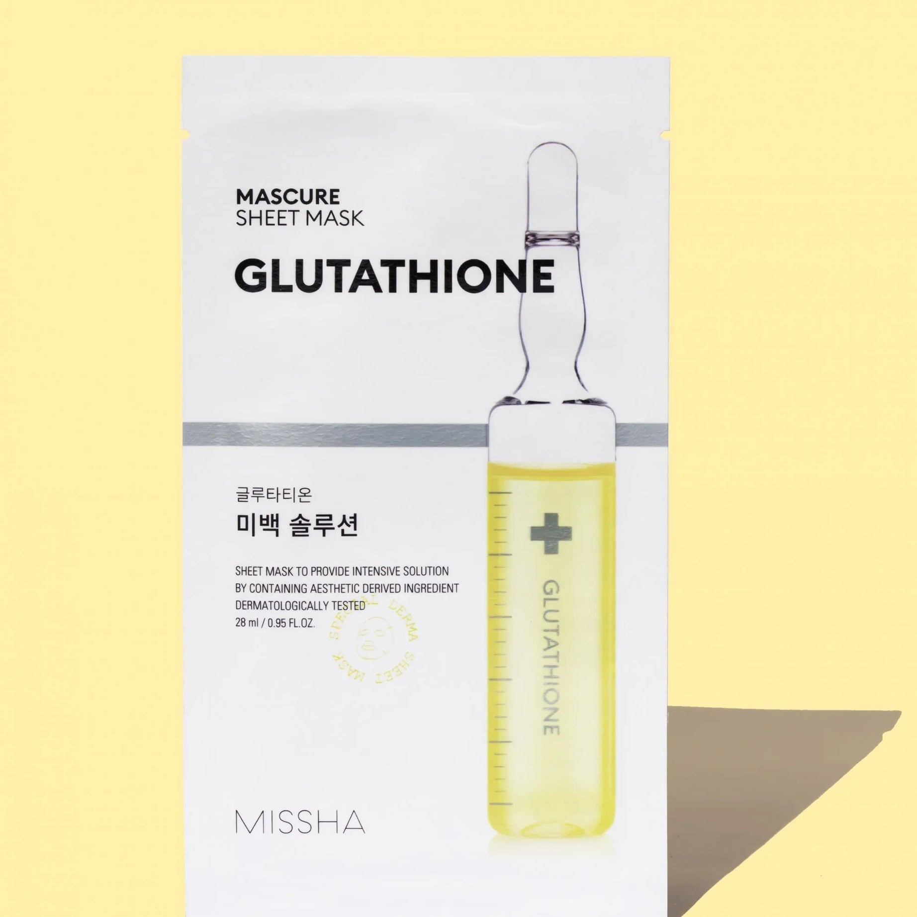 MISSHA Mascure Whitening Sheet Mask (Glutathione)