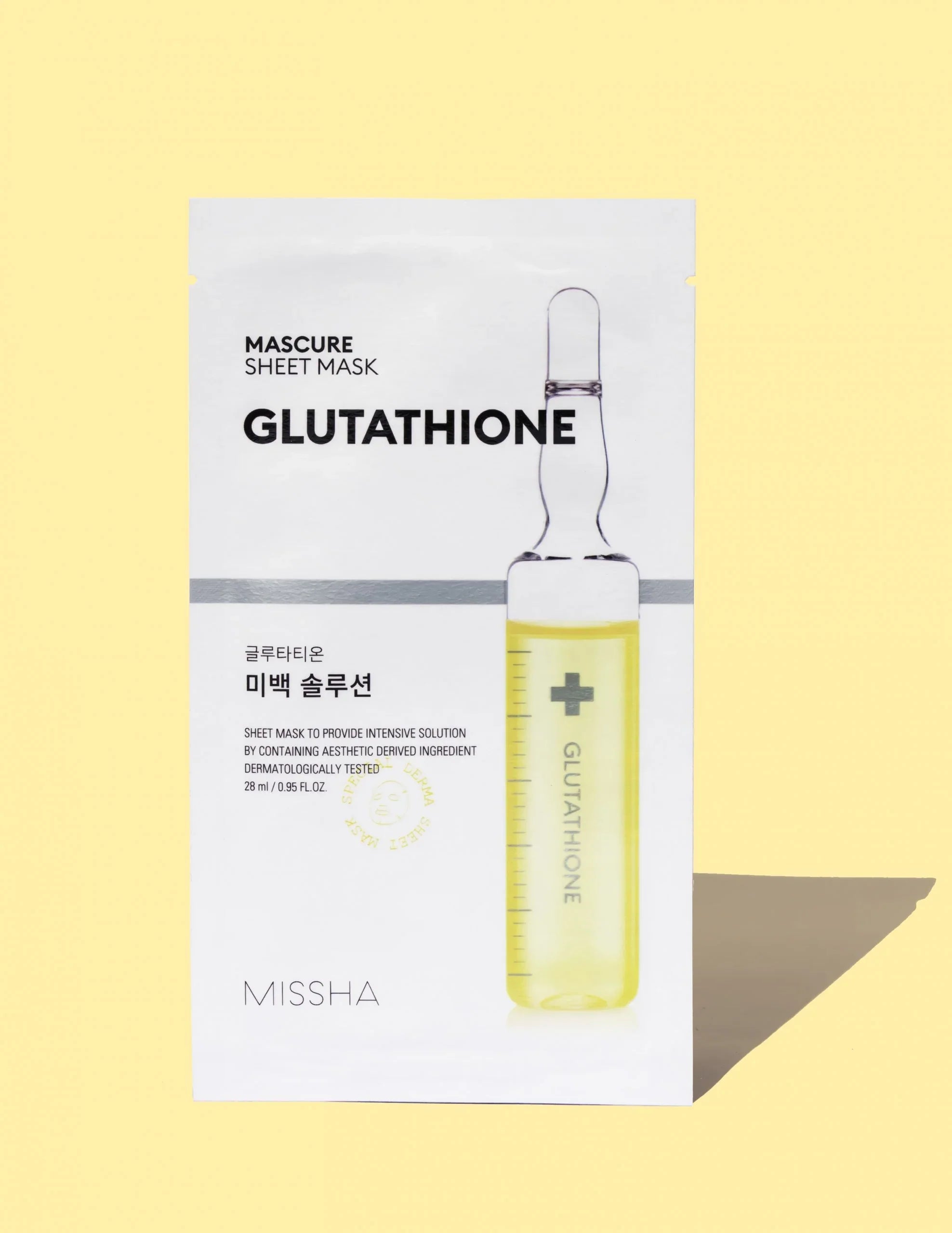 MISSHA Mascure Whitening Sheet Mask (Glutathione)