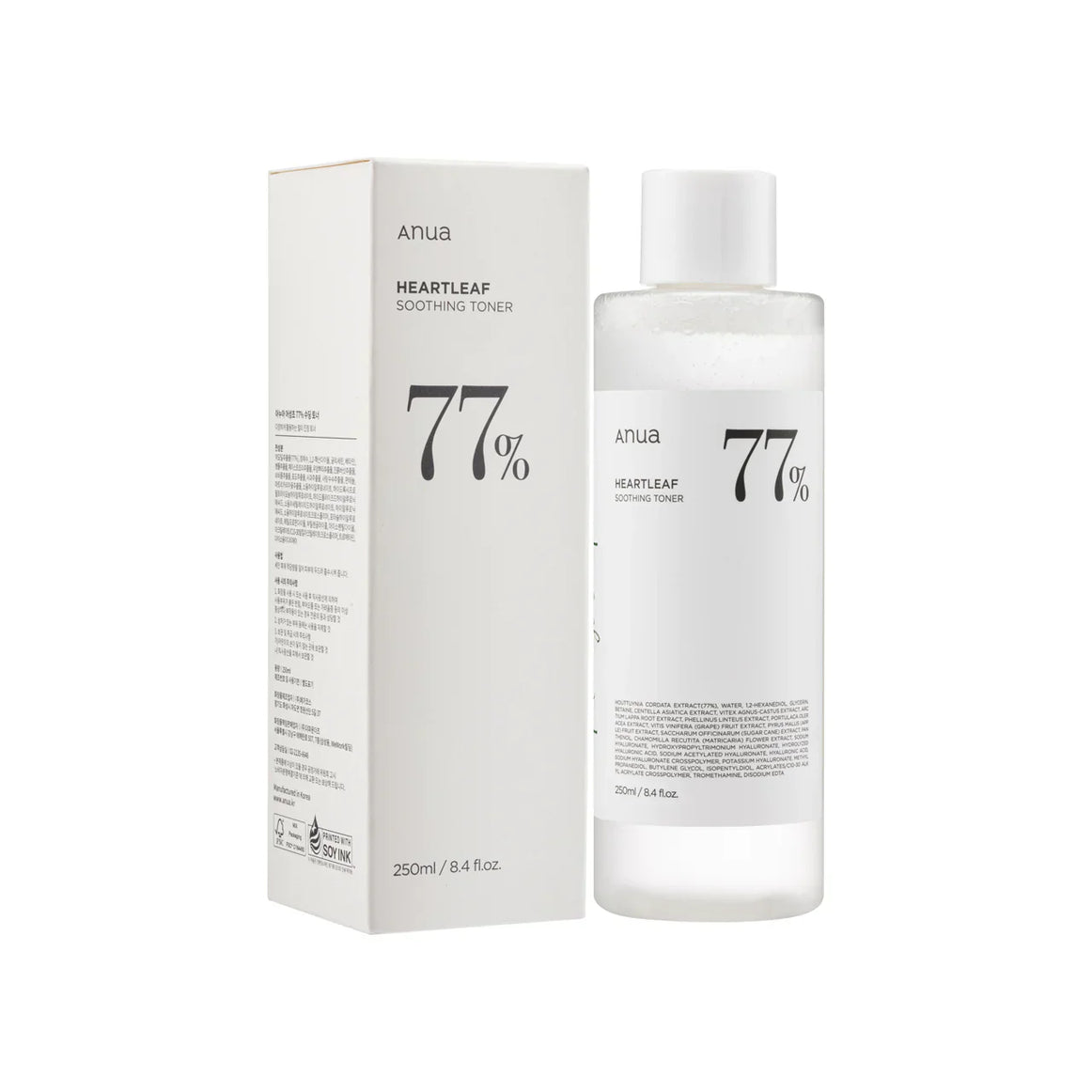Anua Heartleaf 77% Soothing Toner 250ml