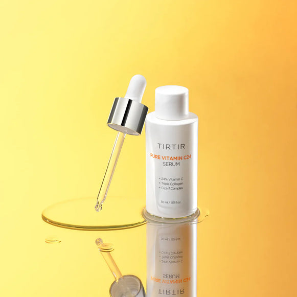 "Tirtir vitamin C serum, brightening serum, clear skin serum, vitamin C, anti-aging serum, radiant skin"